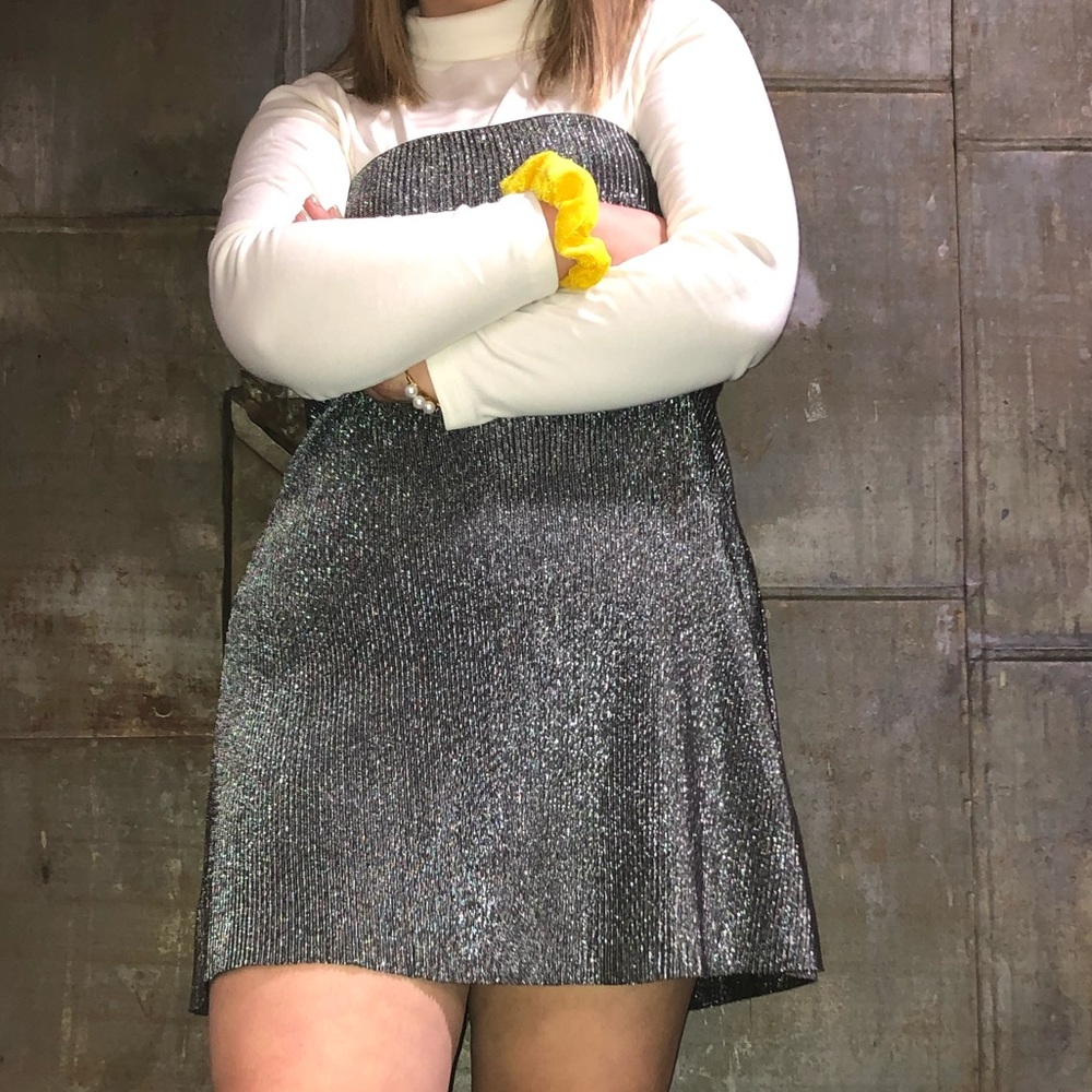 Strapless Sparkly Dress